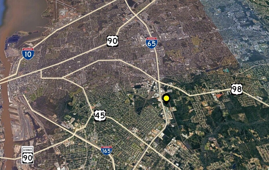 More Photos Of 1341 I-65 service road N, Mobile Land For Sale