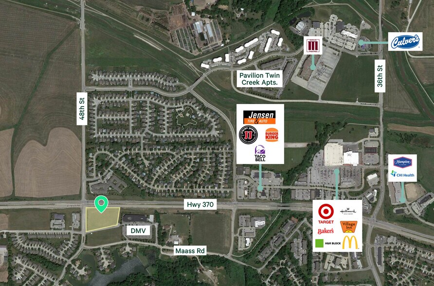 More Photos Of Hwy 370 & S 48th Street, Bellevue Land For Sale