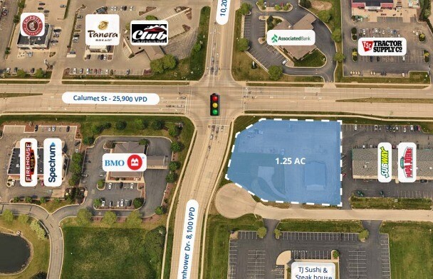 Primary Photo Of 4029 E Calumet St, Appleton Land For Lease