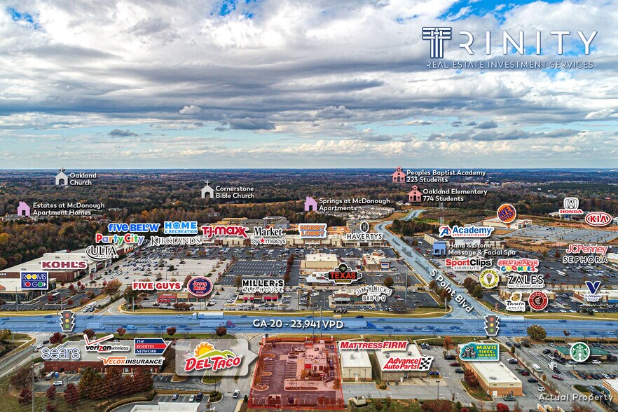 More Photos Of 1535 Highway 20 E, McDonough Fast Food For Lease