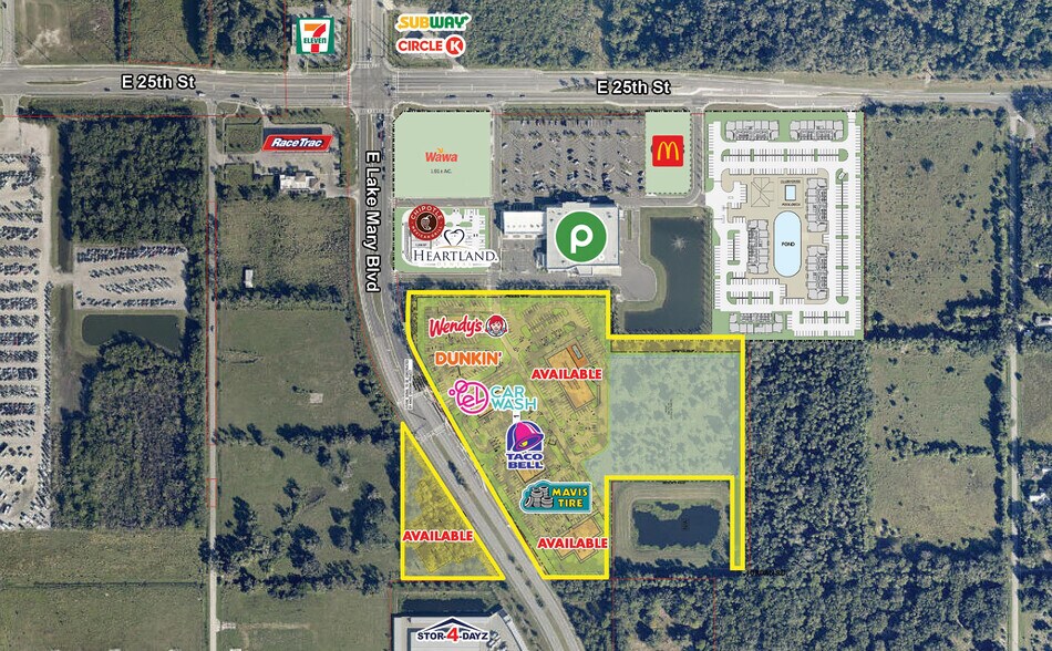 Primary Photo Of 275 E Lake Mary Blvd, Sanford Land For Lease