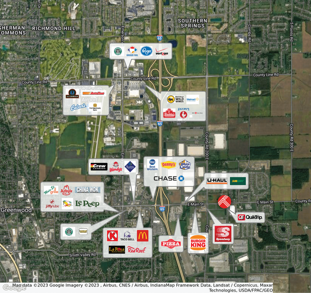 More Photos Of E. Main St. & N. Graham Rd., Greenwood Land For Sale