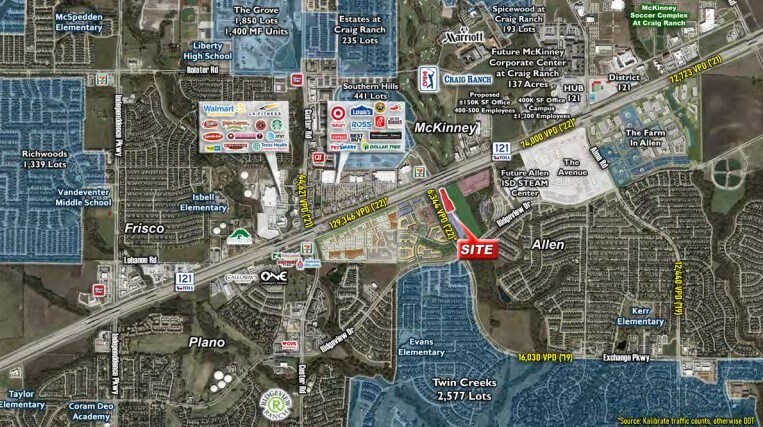 Primary Photo Of SEC of Exchange Pkwy & SH 121, Allen Storefront Retail Office For Sale