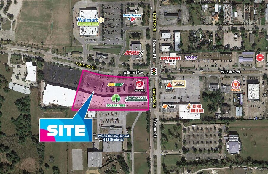 More Photos Of 8705 W Bellfort Ave, Houston Storefront For Lease