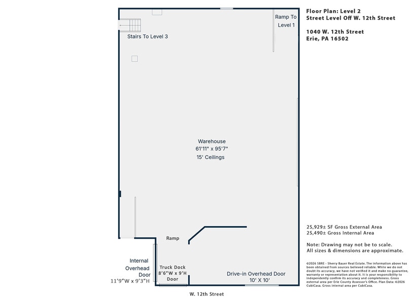 More Photos Of 1040 W 12th St, Erie Manufacturing For Sale