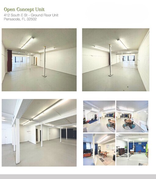 More Photos Of 412 S E St, Pensacola Storefront Retail Residential For Lease