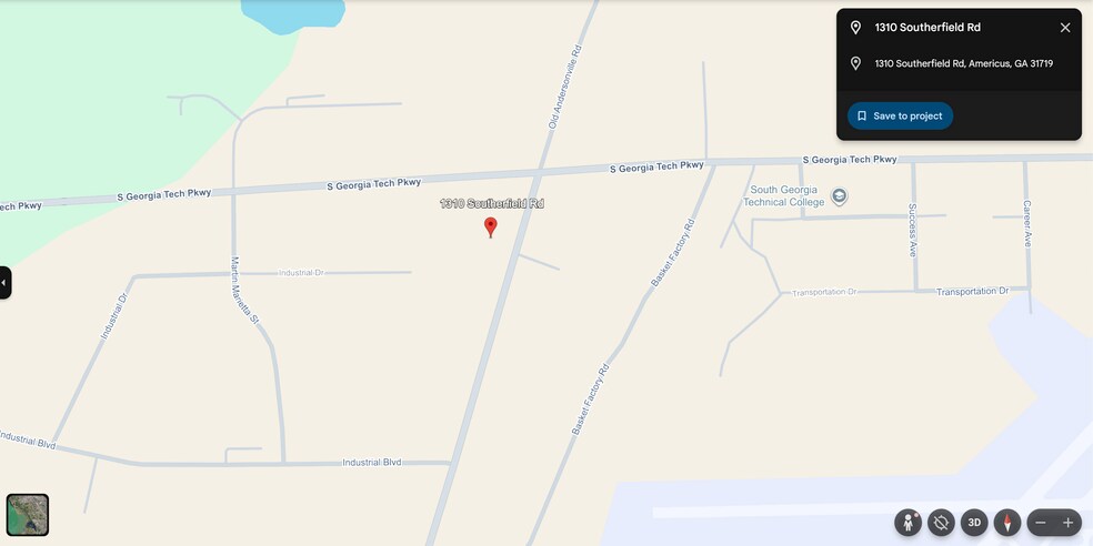 More Photos Of 1310 Southerfield Rd, Americus Warehouse For Sale