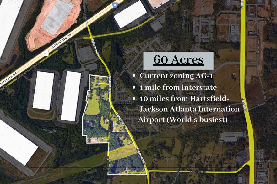 More Photos Of 9301 Bohannon Rd, Fairburn Land For Sale