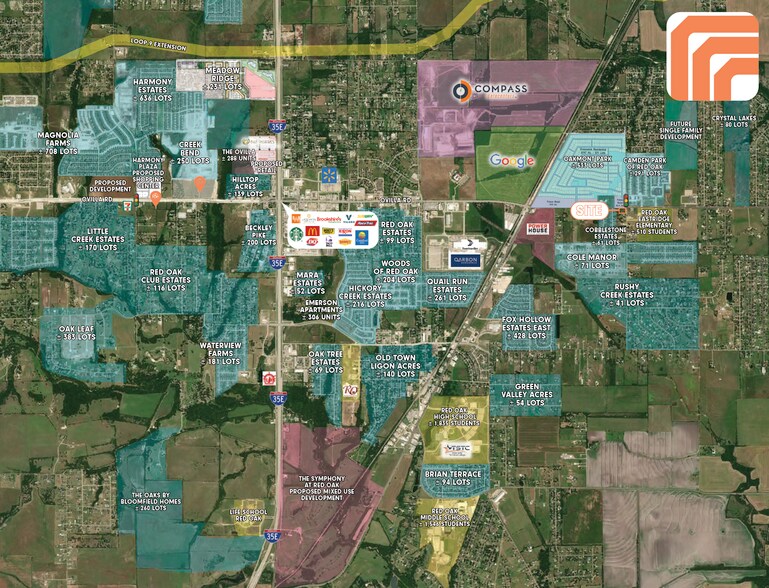 More Photos Of 345 Cole Rd, Red Oak Land For Sale