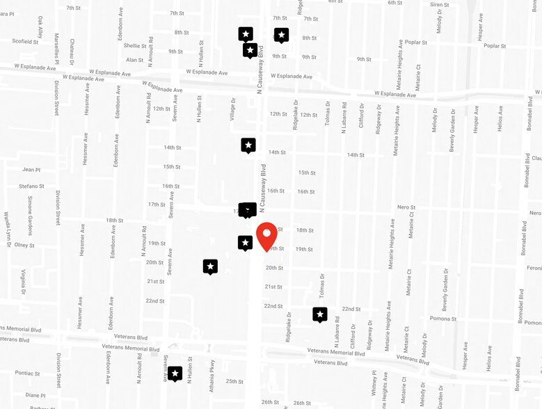 More Photos Of Lots 11-14 20th Street, Metairie Land For Sale
