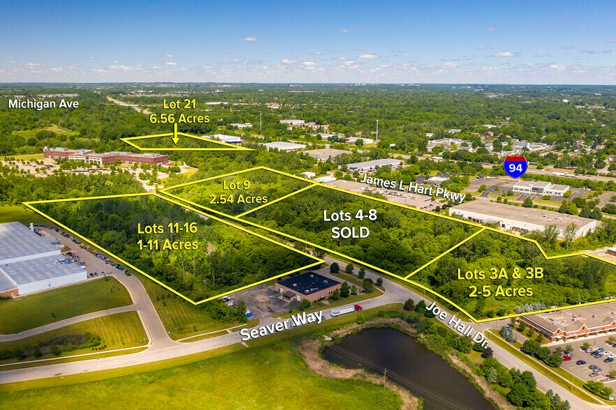 Primary Photo Of 350 Joe Hall Dr, Ypsilanti Land For Sale