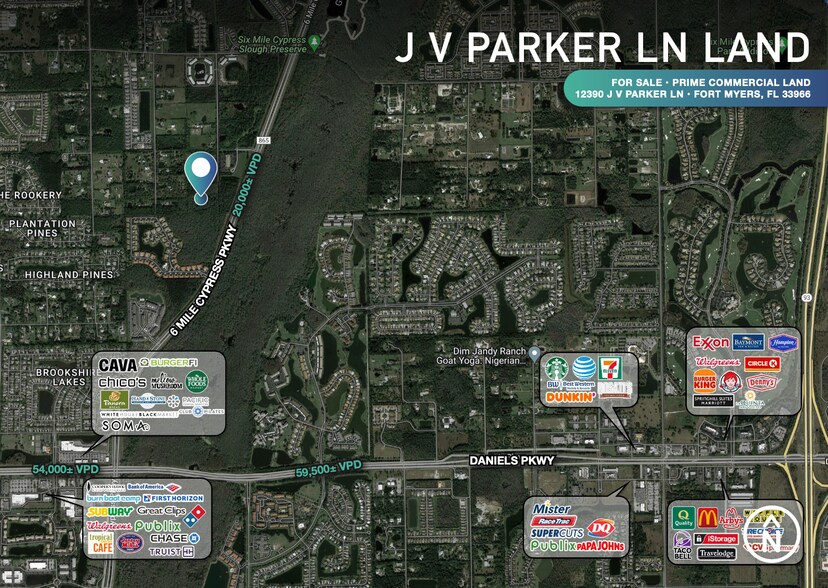 More Photos Of 12390-12451 JV Parker Ln, Fort Myers Land For Sale
