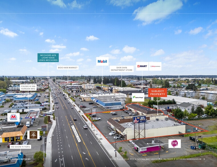 More Photos Of 8510 S Tacoma Way, Lakewood General Retail For Sale