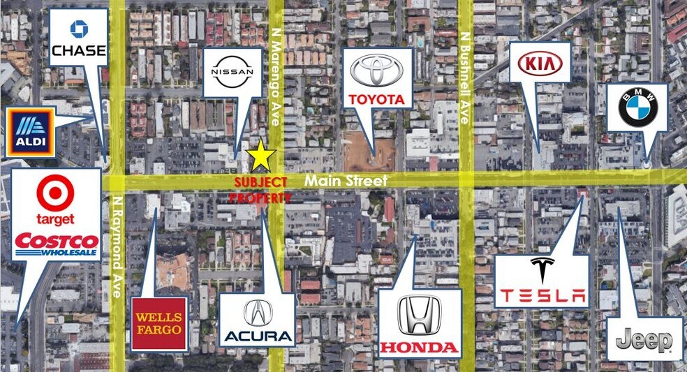 More Photos Of 1701 W Main St, Alhambra Storefront Retail Office For Lease