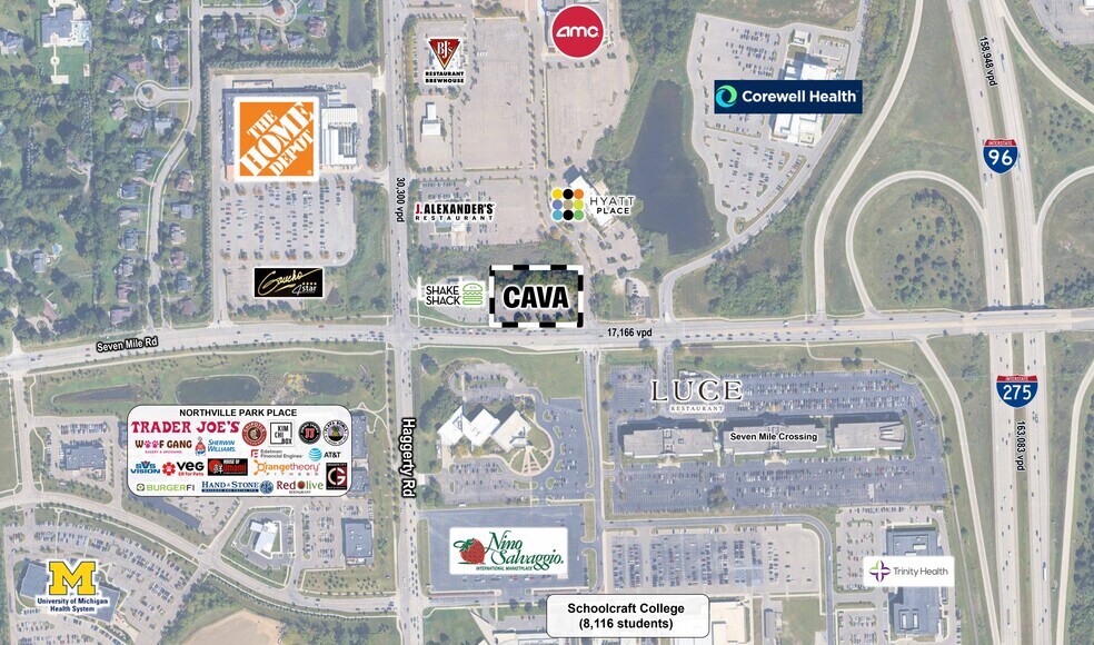 More Photos Of NEQ 7 Mile & Haggerty Rd, Livonia General Retail For Sale