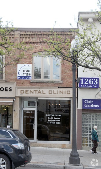 Primary Photo Of 1261 St Clair Ave W, Toronto Storefront Retail Residential For Sale