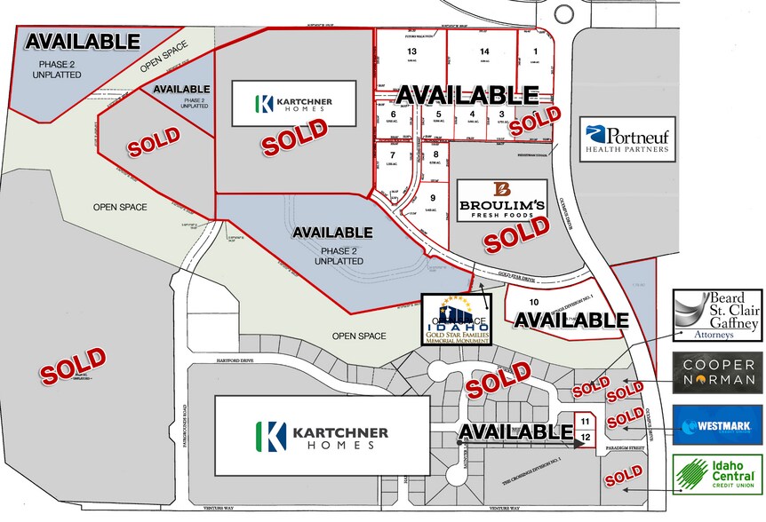 Primary Photo Of 1000 Goldstar Drive, Pocatello Land For Sale