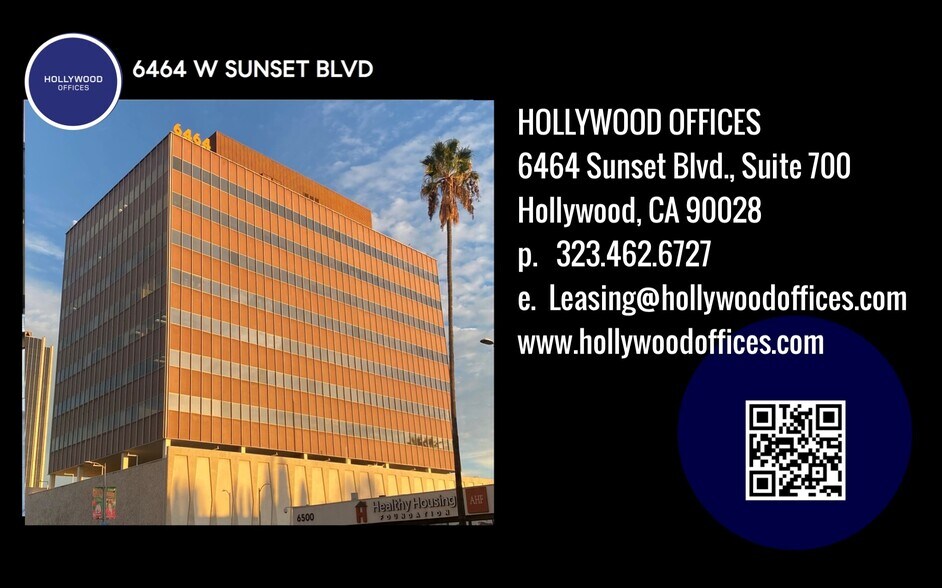 More Photos Of 6464 W Sunset, Hollywood Office For Lease