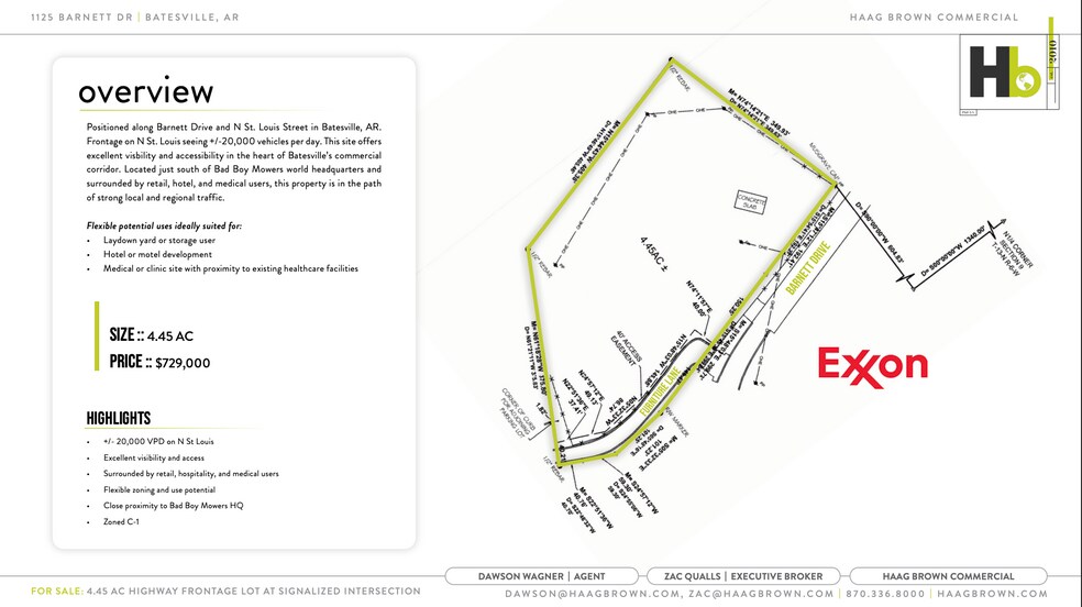 More Photos Of 1125 Barnett Dr, Batesville Land For Sale