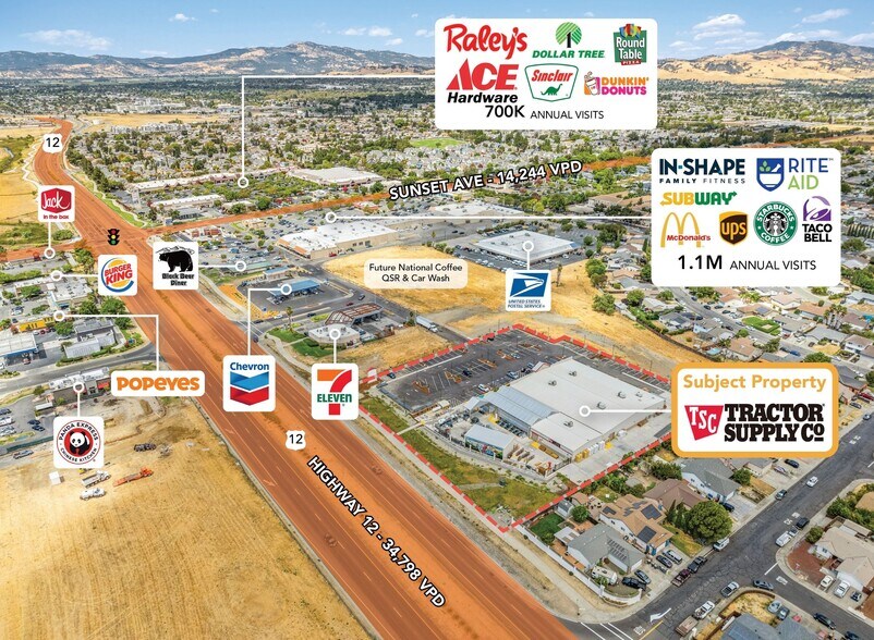 More Photos Of 71 Sunset Ave, Suisun City General Retail For Sale