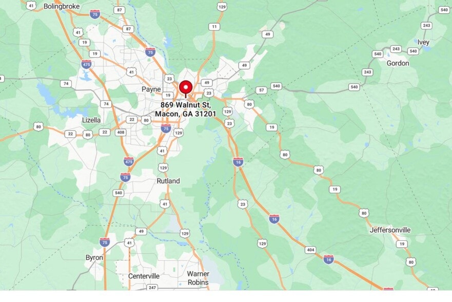 More Photos Of 869 Walnut St, Macon-Bibb Office For Sale