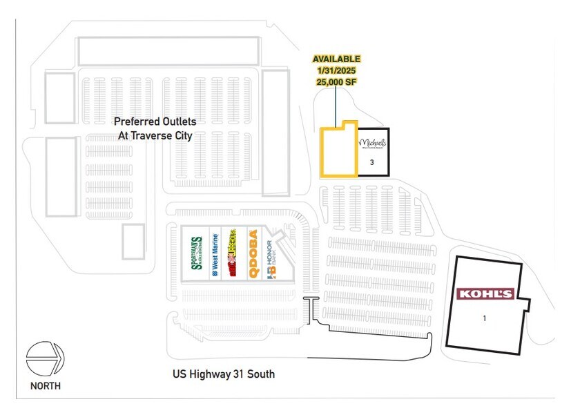 More Photos Of 3301-3315 N US Highway 31 S, Traverse City General Retail For Sale