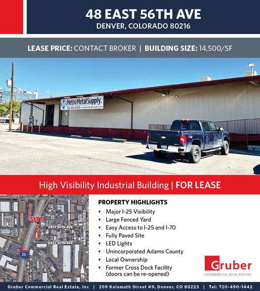 Primary Photo Of 48 E 56th Ave, Denver Truck Terminal For Lease
