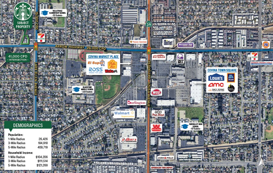 More Photos Of 843 W Arrow Hwy, Azusa Fast Food For Sale