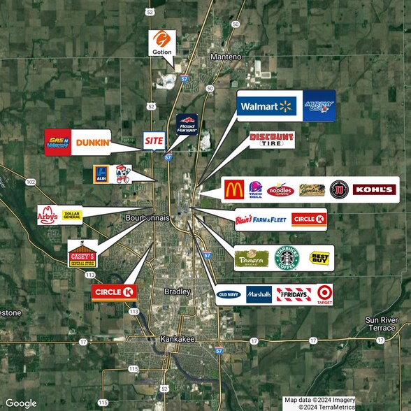 More Photos Of Corner Route 45 Bourbonnais Pkwy & I-57 Exit 318, Bourbonnais Land For Sale