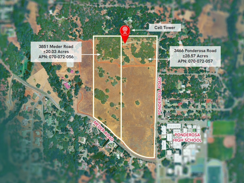 Primary Photo Of 3466 Ponderosa Rd, Shingle Springs Land For Sale