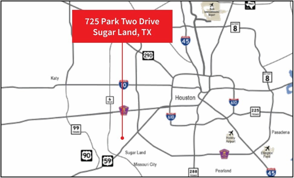 More Photos Of 725 Park Two Dr, Sugar Land Warehouse For Sale
