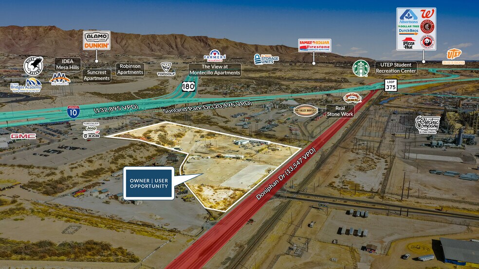 More Photos Of 3650 Doniphan dr, El Paso Land For Sale