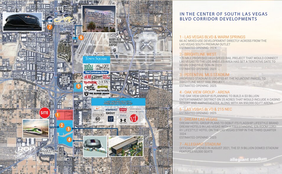 More Photos Of Las Vegas Blvd & Warm Springs Rd SWC, Las Vegas General Retail For Lease