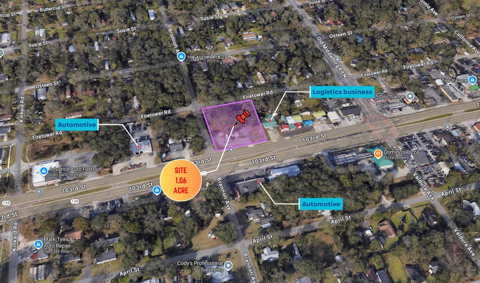 More Photos Of 8275 103rd St, Jacksonville Land For Sale