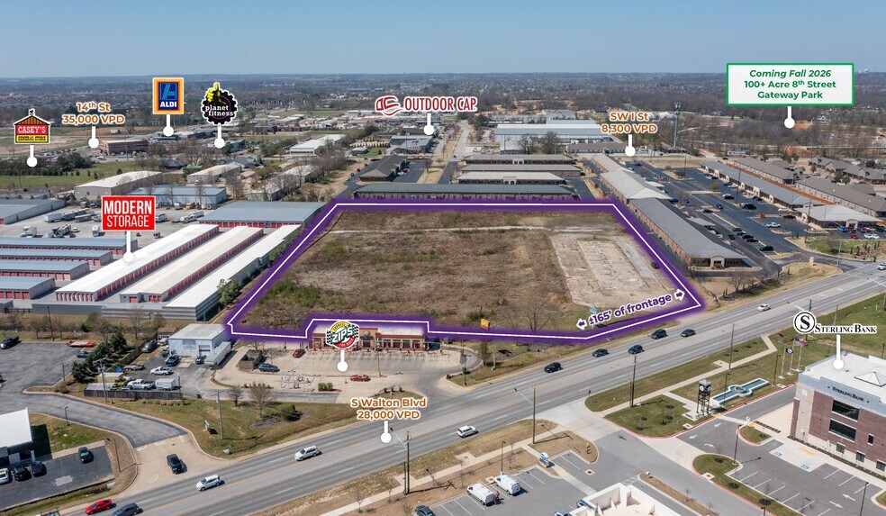 Primary Photo Of 1002 S Walton Blvd, Bentonville Land For Sale
