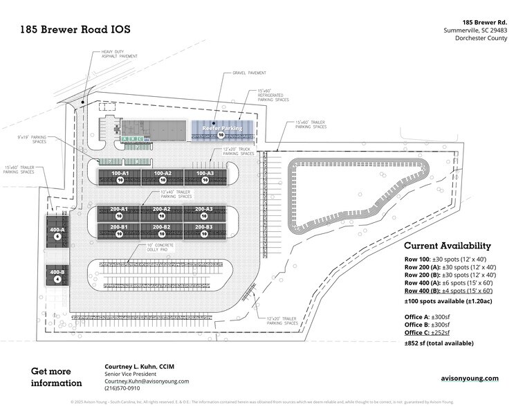 More Photos Of 185 Brewer Rd, Summerville Land For Lease