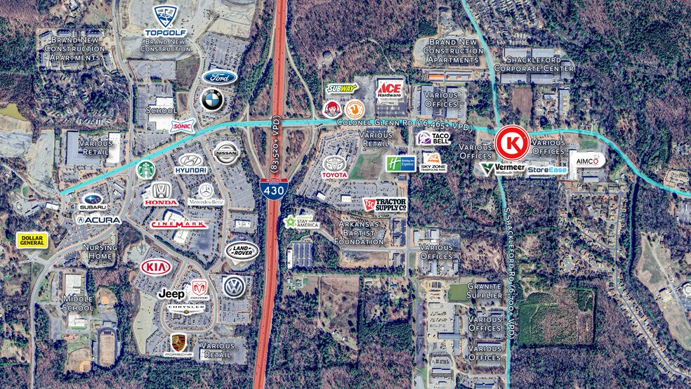 More Photos Of 4715 S Shackleford Rd, Little Rock Convenience Store For Sale