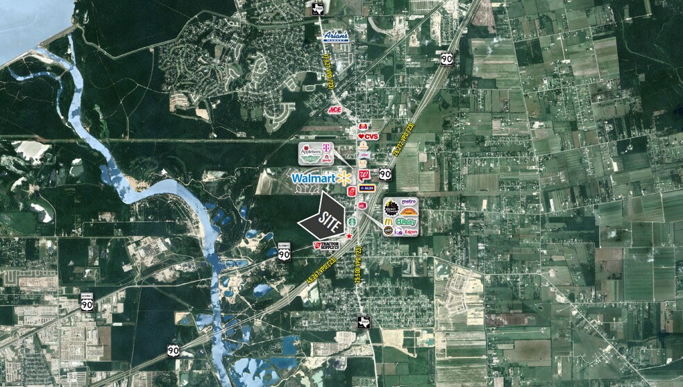 More Photos Of Hwy 90 & FM 2100, Crosby Land For Sale