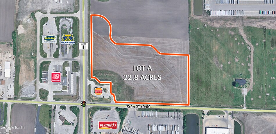 Primary Photo Of IL-111 & E Chain of Rocks Rd, Edwardsville Land For Sale