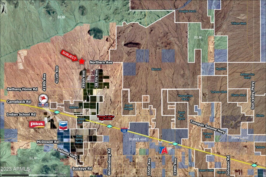 More Photos Of 395th Ave & Northern Parcel 2 ave, Tonopah Land For Sale