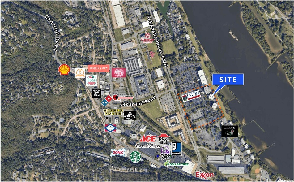 More Photos Of 1 Allied Dr, Little Rock Unknown For Lease