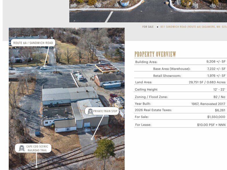 More Photos Of 851 Sandwich Rd, Bourne Freestanding For Lease