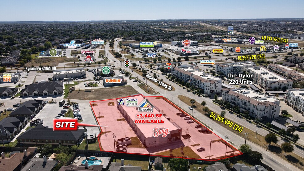 More Photos Of 7525 Summer Creek Dr, Fort Worth General Retail For Lease