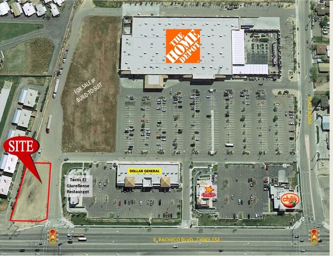 Primary Photo Of 2101 E Pacheco Blvd, Los Banos Land For Sale