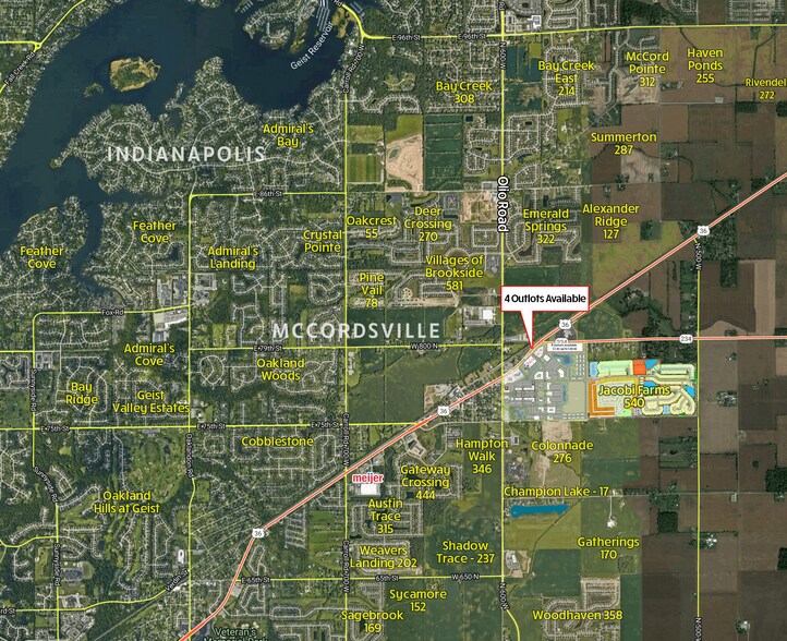 More Photos Of 5917 W Broadway, McCordsville Land For Lease