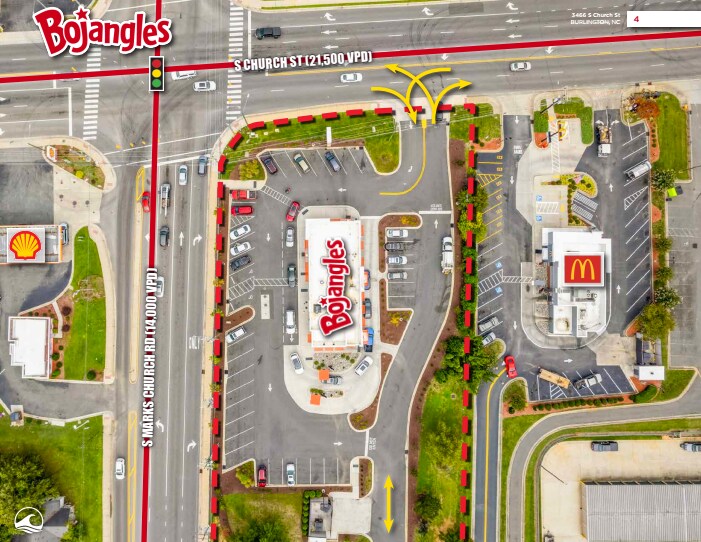 More Photos Of 3466 S Church St, Burlington Fast Food For Sale