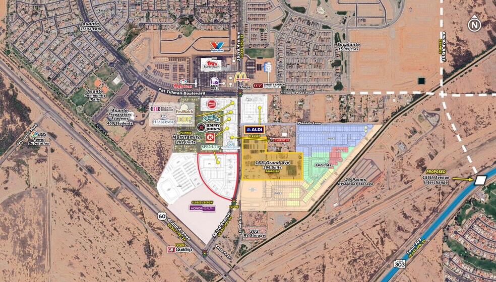 Primary Photo Of SWC Pat Tillman Blvd & 163rd Ave, Surprise Land For Lease