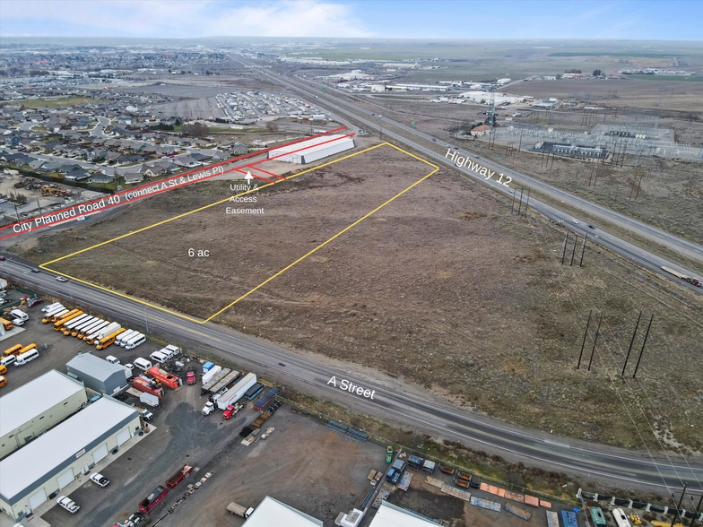 More Photos Of TBD A Street, Pasco Land For Sale