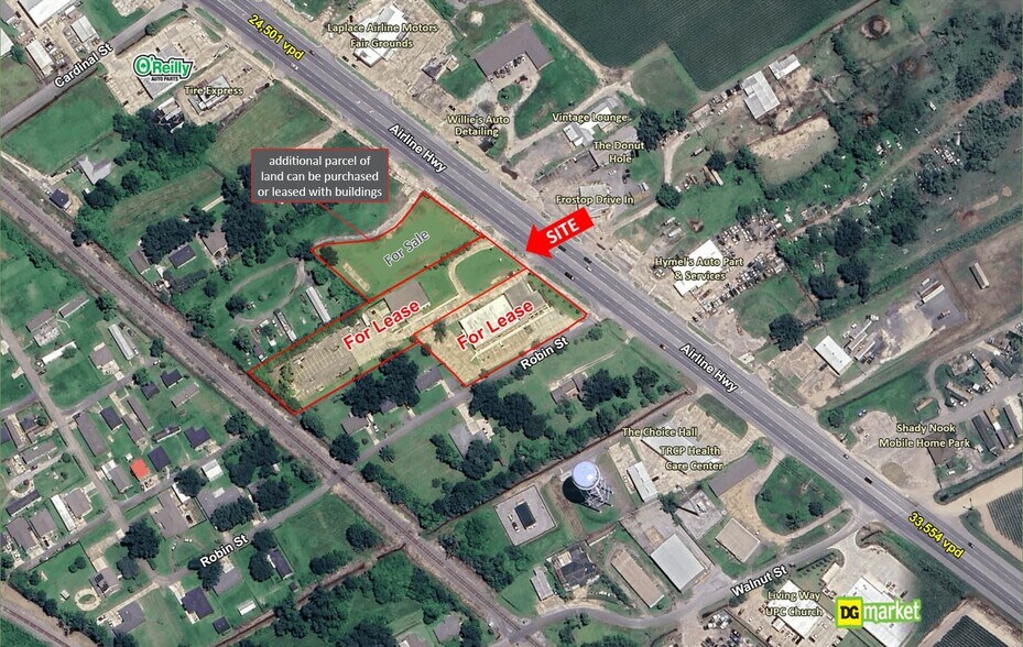 More Photos Of 805 Robin St and 406 Airline Highway, Laplace Office For Lease