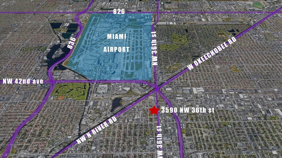 More Photos Of 3590 NW 36th St, Miami Land For Sale
